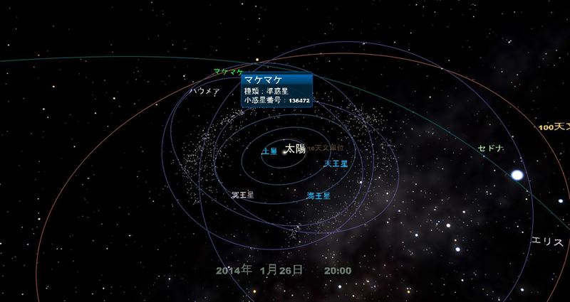 Mitaka 自宅で宇宙旅行 地球を 太陽系を 銀河を外から眺めることが