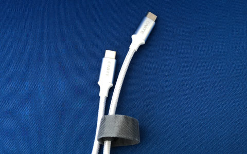 Onite USB Type C 充電ケーブル 耐久性の ナイロン編み 最大4.6A給電 2M