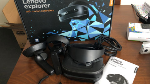 Lenovo Explorer with Motion Controllers