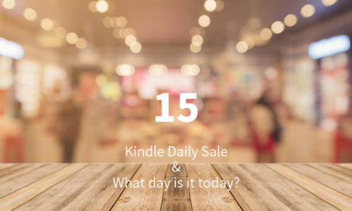 Kindle Daily Sale 15