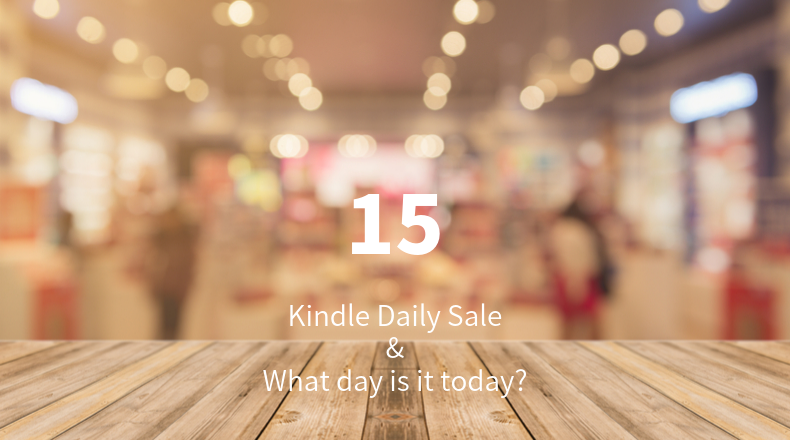 Kindle Daily Sale 15