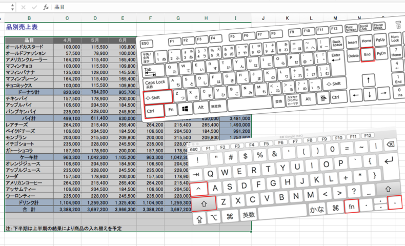 Excel 表全体を選択するショートカットキー 情報航海術 Office Taku